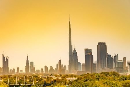 The skyscrapers of dubai