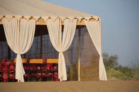 VIP Camp in Dubai Desert